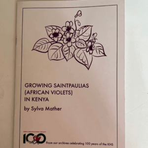 African Violets Booklet